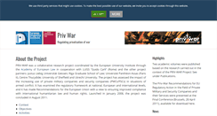 Desktop Screenshot of priv-war.eu